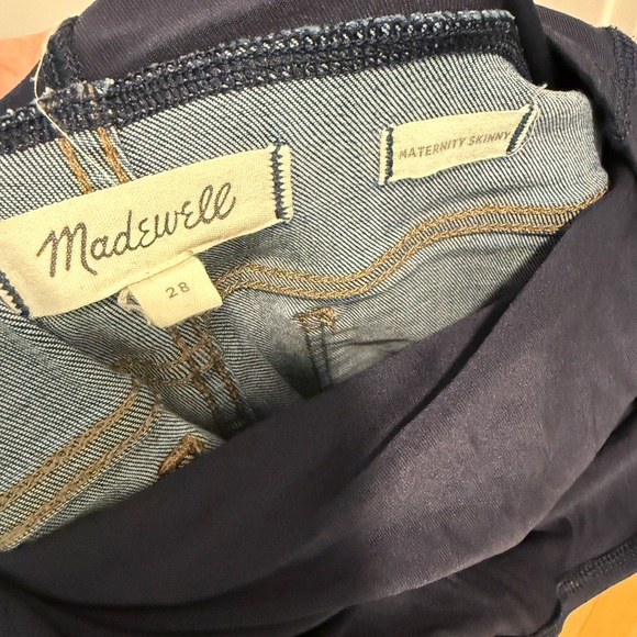 Madewell Women's Maternity Skinny Jeans - Picture 3 of 5